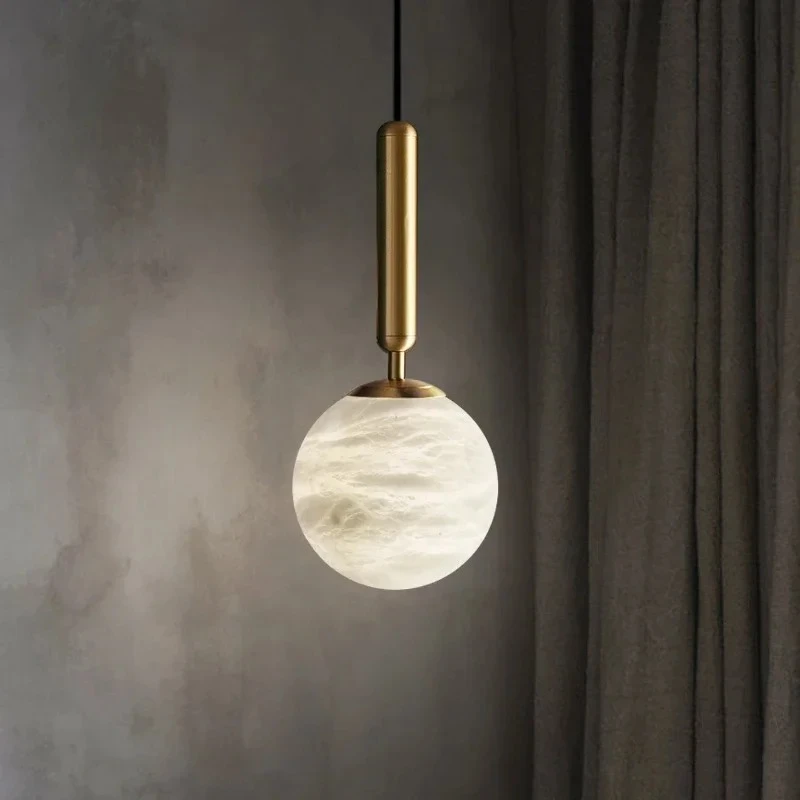 modern-marble-all-copper-pendant-light-single-head-bedroom-bedside-lamp-designer-restaurant-alabaster-chandelier-indoor-decor