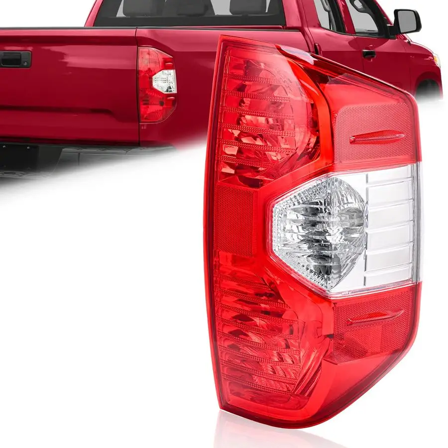 

Lights Compatible with Toyota Tundra 20142021 Pickup Right Taillight Assembly Red Brake Signal Lamp with Bulbs, Replace 815500C1