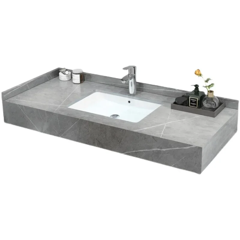 

modern solid surface bathroom floating sink wall mounted ceramic cabinet basin marble vanity sink