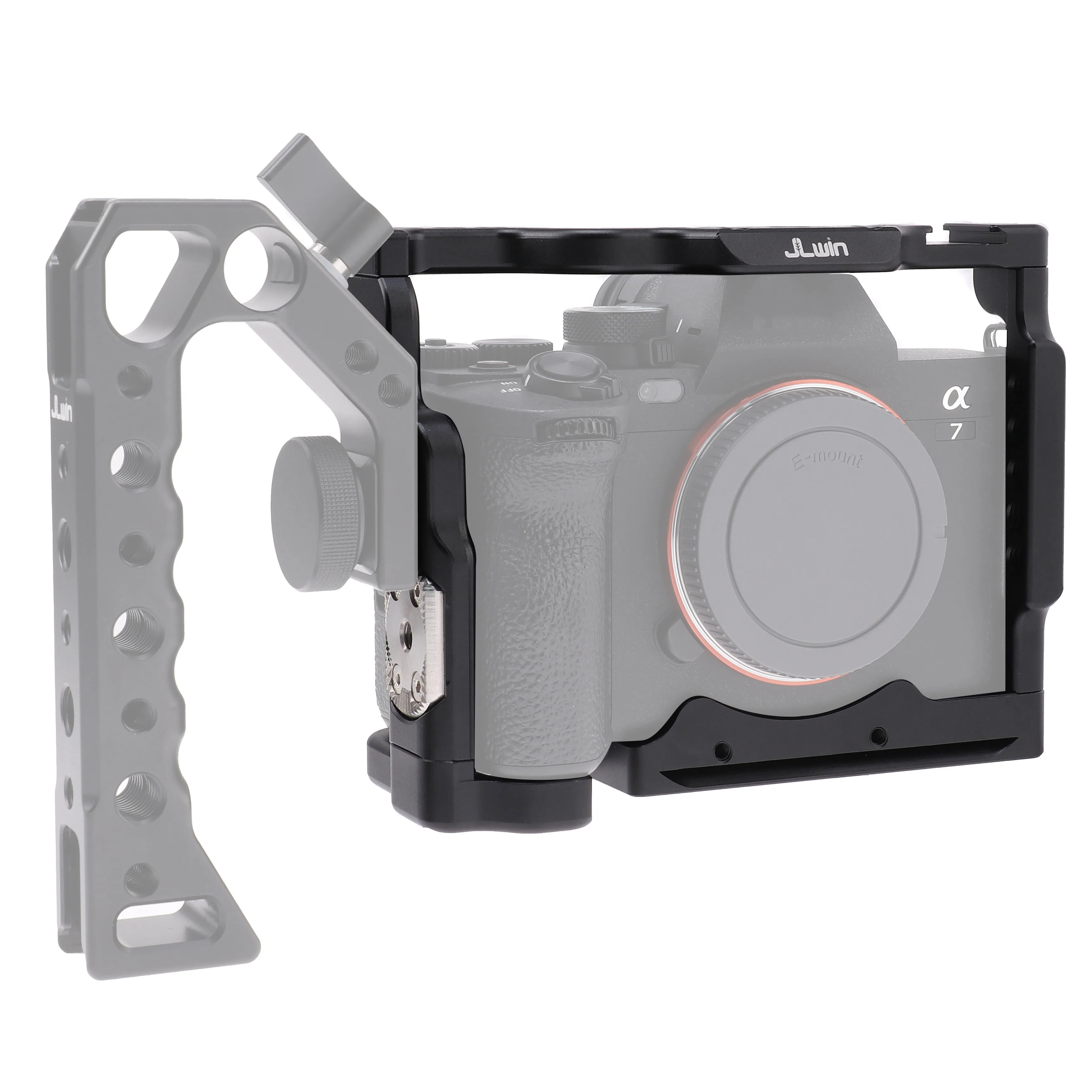 

Клетка FOTGA A7 IV из алюминиевого сплава для камеры Sony A7IV A7M4 A7S3, комплект для съемки фильмов и видео с креплением 1/4