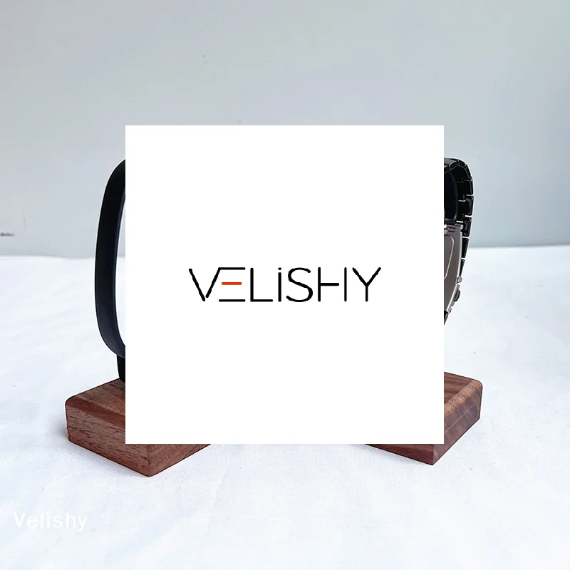 

Деревянная C-образная подставка для часов, органайзер для украшений, демонстрационная подставка для браслетов, колец, серег, часов, подставка для часов из массива дерева