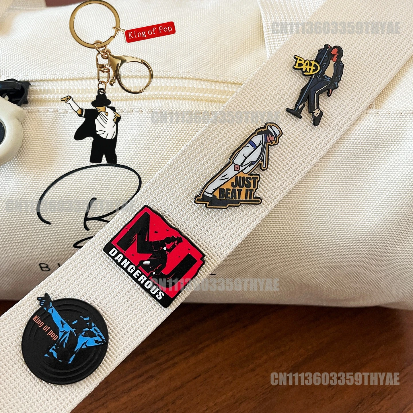 Michael Jackson Enamel Pin Set, King of Pop Iconic Poses Metal Brooches for Fans, Just Beat It / Bad / Dangerous Lapel Pins