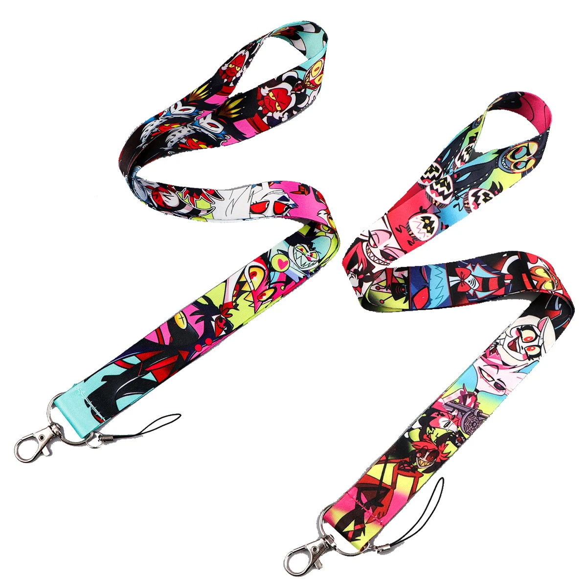 

Забавные злодеи, брелок на шею, брелок для ключей, удостоверения личности, держатель для телефона в тренажерном зале, USB-значок, DIY веревка