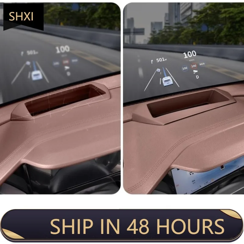 Good Quality New For Geely Monjaro Xingyue L Car HUD Display Protective Cover Head Up Display Protective Frame Automotive Interi