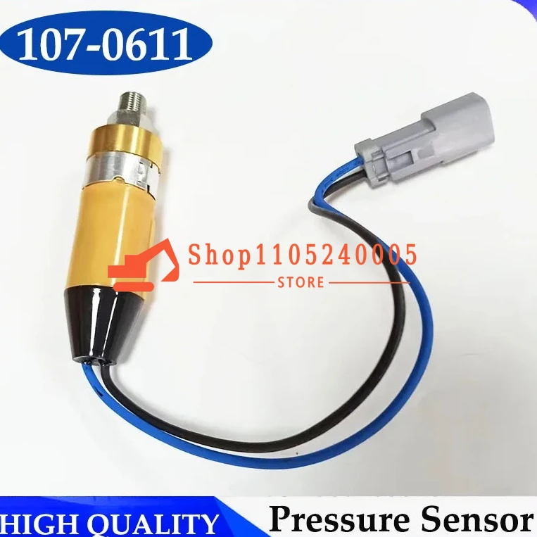 107-0611 1070611 أجزاء آلات البناء مفتاح مستشعر ضغط الزيت لمحرك E330B 3114 3116 #6