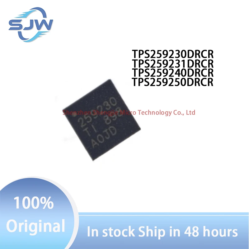 TPS259230DRCR TPS259231DRCR TPS259240DRCR TPS259250DRCR Screen printing259230 259231 259240 259250 SON10 Surge Protective Device