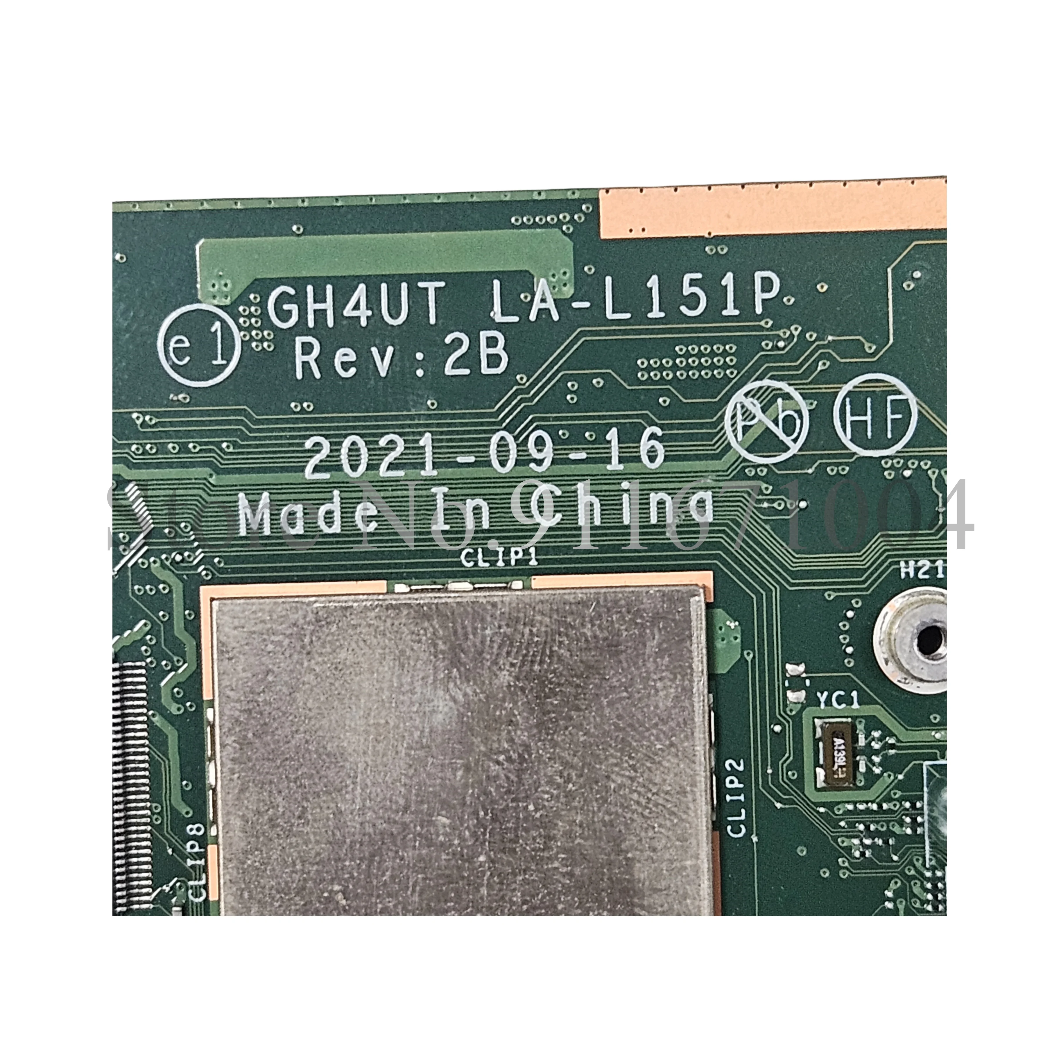 Imagem -03 - para Acer Swift Sf314511 N20c12 Placa-mãe do Portátil Nb.abm11.006 com I51135g7 I7-1165g7 Cpu 16gb-ram Gh4ut La-l151p Rev:2.0