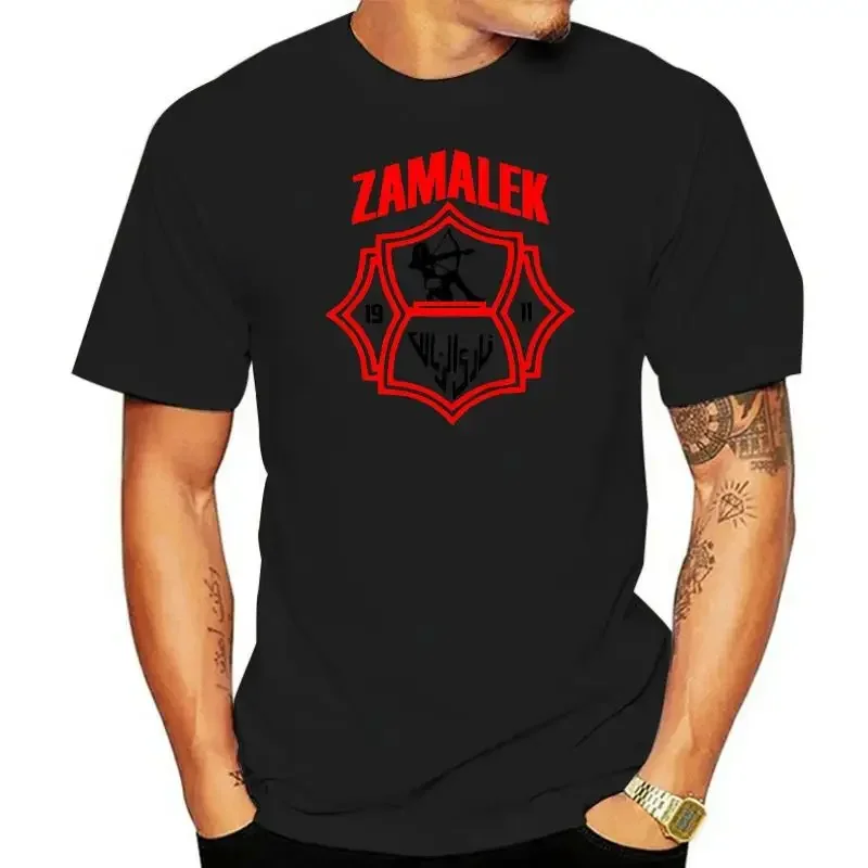 team sports handmade Zamalek Sporting Club of Egypt Football Soccer T shirt tee oversized t shirt streetwear Summer fashion New