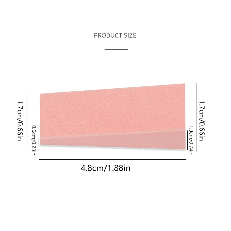 Triangle Nail Sponge for Gradient Blush, Gel Polish Sponge Blender, Manicure Tools for Nail Art