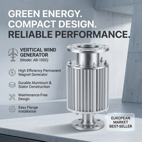 20KW Permanent Magnet Generator 110V 220V 230V 380V Dynamo 20000W Alternator Generator DIY Wind and Hydroelectric Generator