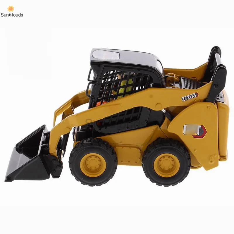 For CATERPILLAR Model Skid Loader Forklift CAT 272D3 DM 85678 Alloy 1:32 Scale Die Cast Model Toy Car & Collection Gift & Displa