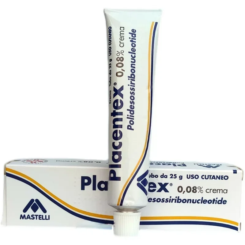 Italy Placentex Salmon Hydration Repairing Cream 25g Sensitive Skin Regeneration Repairing Scars and Acnes Damaged Skin Care