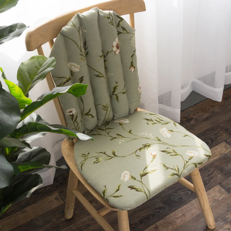 

Universal Seasonal Floral Cushion American Style Home Dining Table Padstool Integrated Cloth Material Plant Pattern