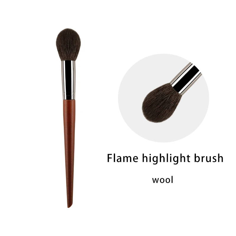 Mydestiny Makeup Brush- Wooden Handle Series-Goat&Synthetic Hair Brushes Beginer Makeup Tools-Cosmetic