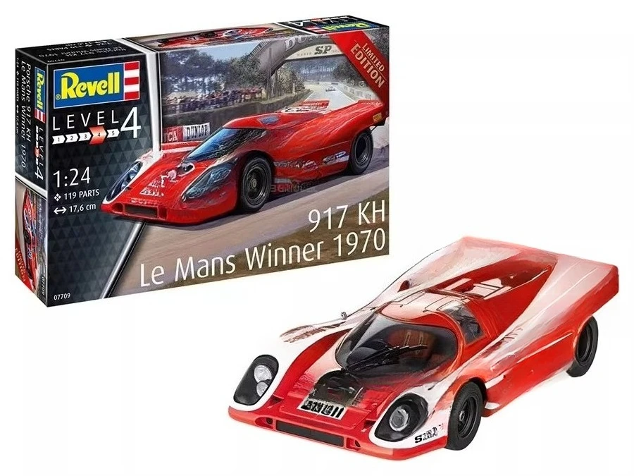 

Revell Plastic Assembled Model Kit 07709 917K Le Mans 1970 "Limited Edition" 1/24
