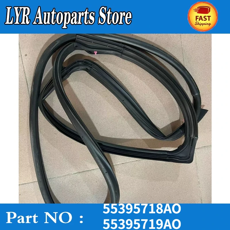 NEW High quality FOR 07-18 JEEP WRANGLER REAR LEFT OR RIGHT SIDE DOOR WEATHERSTRIP SEAL OE 55395718AO 55395719AO