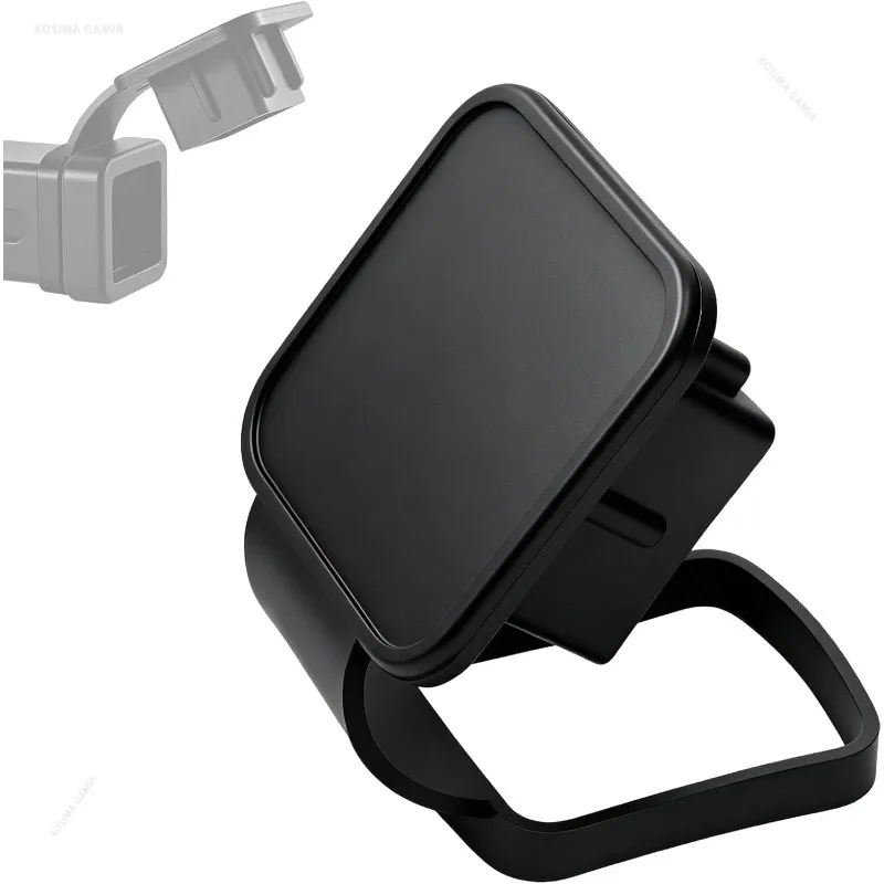 2 Inch Trailer Hitch Cover Universal Receiver Square Plug Cap Anti-Lost Lock Dust Proof for Pickup Truck SUV Towing Accessories