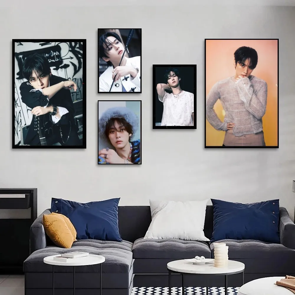 Korean Singer L-Lee Know Poster Wall Art Home Decor Room Decor Digital Painting Living Room Restaurant Kitchen Art