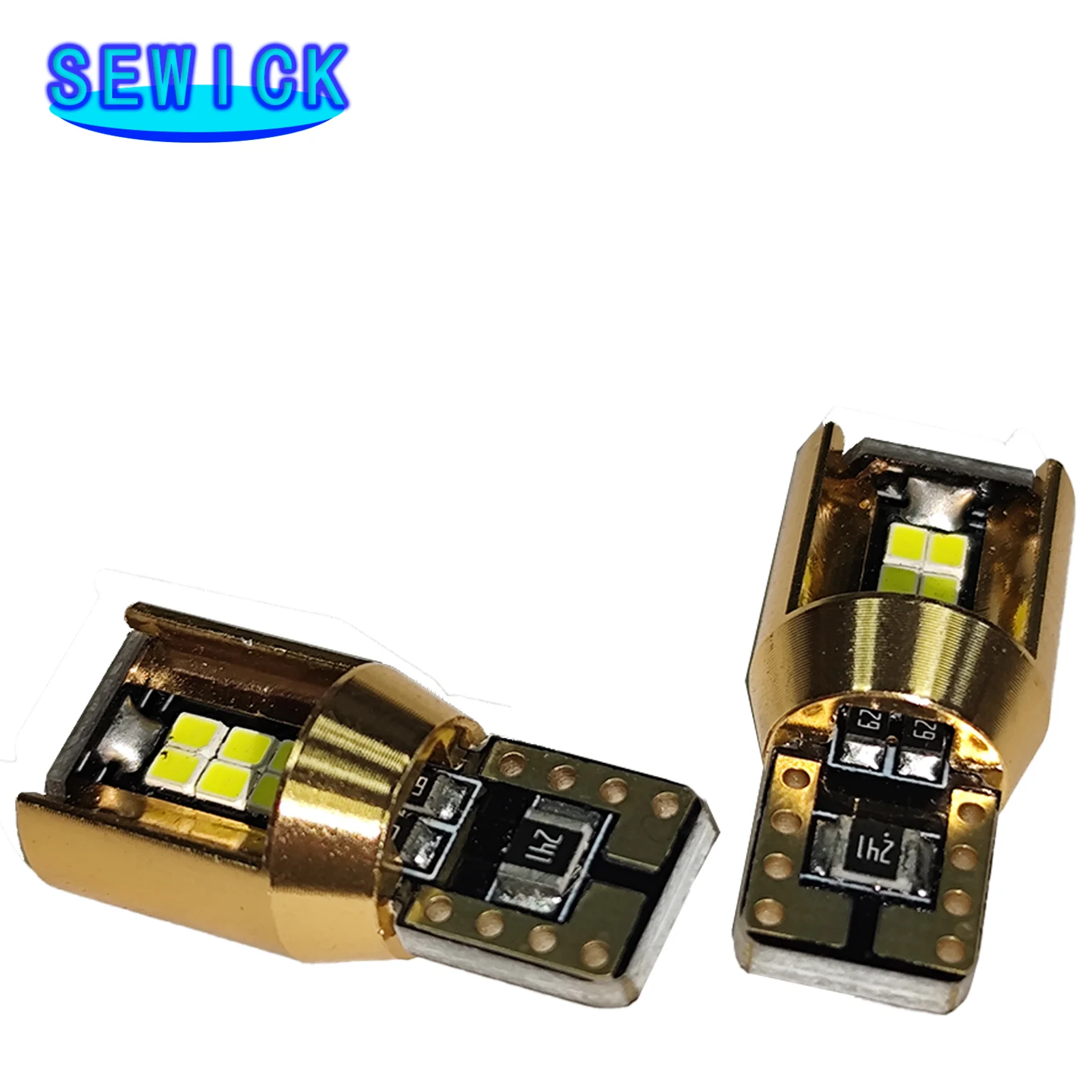 

100 шт. новые T10 W5W супер яркие 2016 светодиодные 18SMD автомобильные парковочные фонари WY5W автоматические клиновые лампы Canbus внутренние купольные лампы для чтения