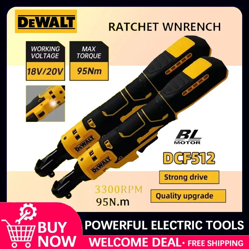 

Новый бесщеточный угловой гайковерт Dewalt DCF512 1/2 дюйма с LED-подсветкой, аккумуляторный, с регулируемой скоростью, 20В, электроинструмент