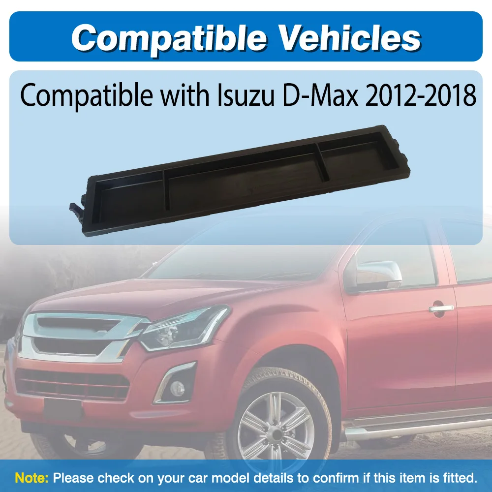 8-98233650-0 Cubierta del Filtro de Aire de la Cabina para Isuzu D-Max 2012 2013 2014 2015 2016 2017 2018 Accesorios para la Cubierta del Filtro de Aire de la Cabina