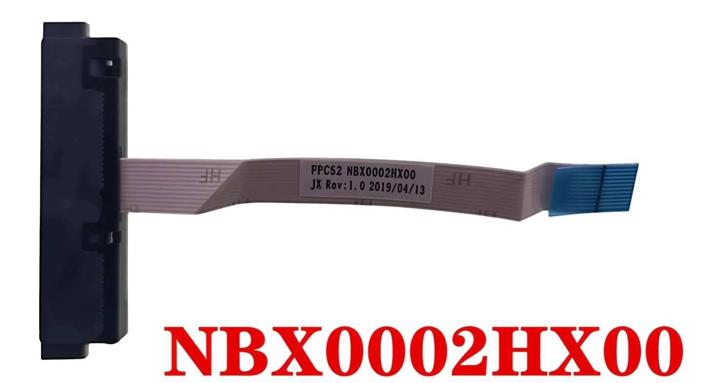 New SATA HDD SSD Hard Drive Flex Cable for HP Pavilion Gaming 5th 6th Gen 15-DK TPN-C141, PN: NBX0002HX00