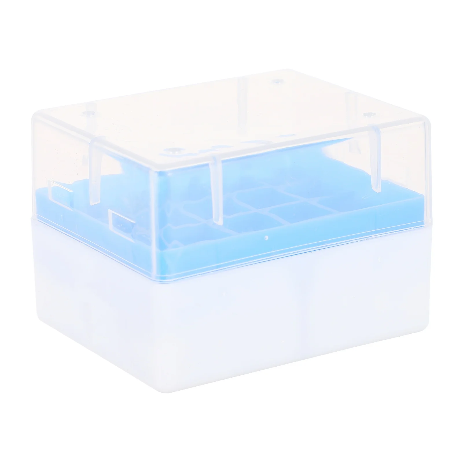 2Pcs Freezing Tube Box 20 Grids Premium Material Durable Vial Rack for Mechanical Freezers Liquid Nitrogen Storage