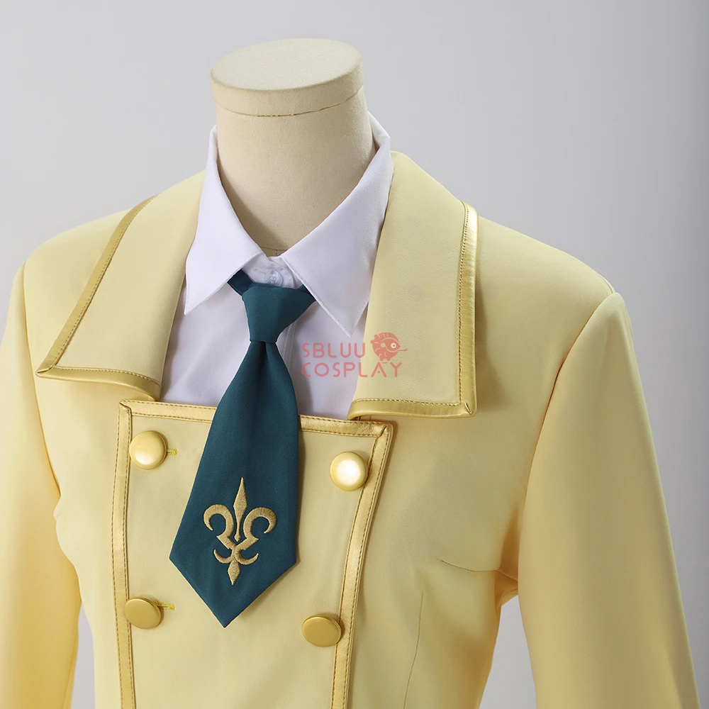 SBluuCosplay Nunnally Kallen Milly Shirley CC Cosplay Ashford School Uniform Costume Embroidery R Quality Halloween Cosutme