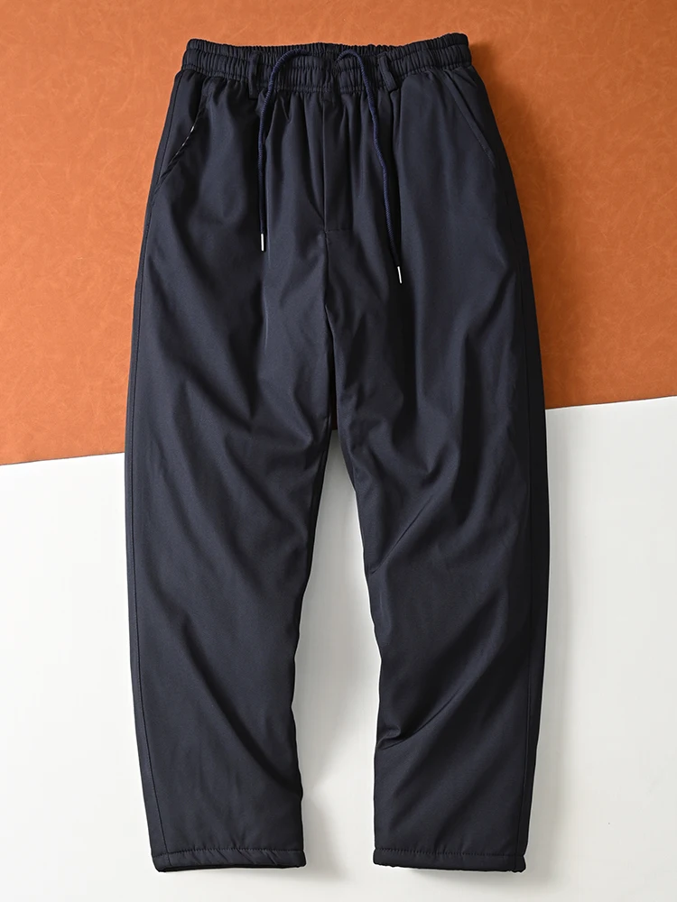 

Northern Winter Maisonal Мужские брюки Fce Lined Thi Легкие теплые свободные повседневные брюки с прямыми штанинами Холодостойкие хлопковые брюки...