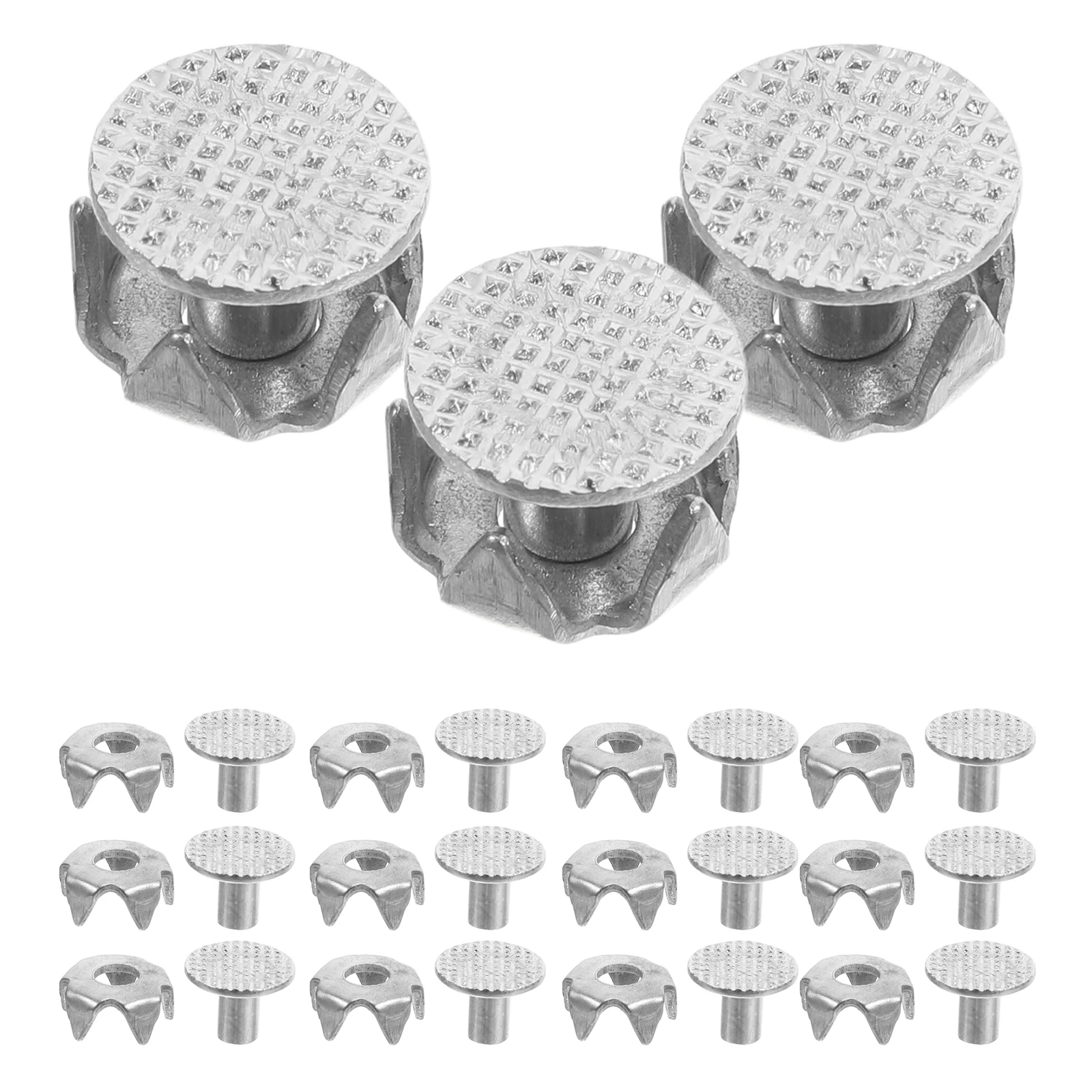 

50pcs Ice Cleats Crampons Spikes Non Slip Steel Hiking Boots Women Snow Shoes Outdoor Winter Sport Accessories