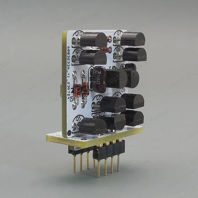 Fever fully discrete op amp module, low noise FET differential input high current output single and double op amp