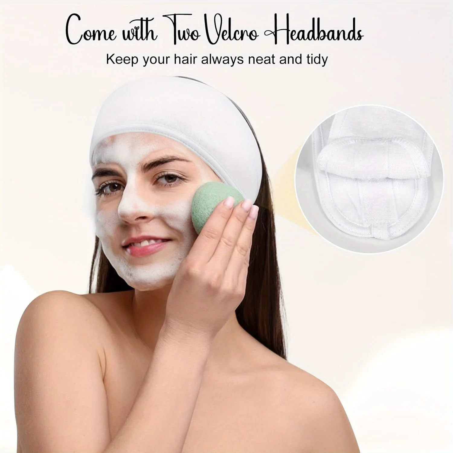 再利用可能な温冷湿布マスク 1 枚 - 顔の毛穴を開き、黒ずみの除去の準備をします。美容院に適しています。