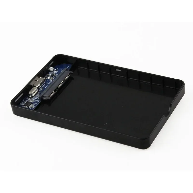 Obudowa dysku twardego 2,5 cala, czarna, bez demontażu, bez śrub, USB 3.0 do SATA, zewnętrzna obudowa dysku twardego mechanicznego SSD do PC