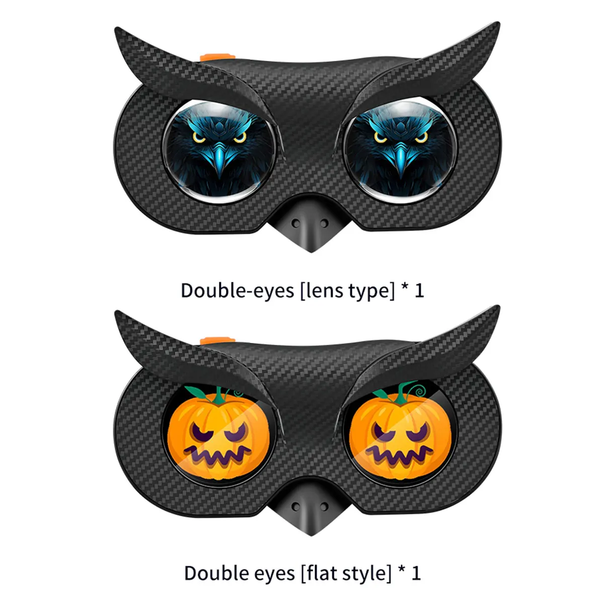 Motorcycle Bicycle Rearview Mirror Decorative Lights APP Control LED Smart Dynamic Devil Eyes Lamp Bike Rear Decoration
