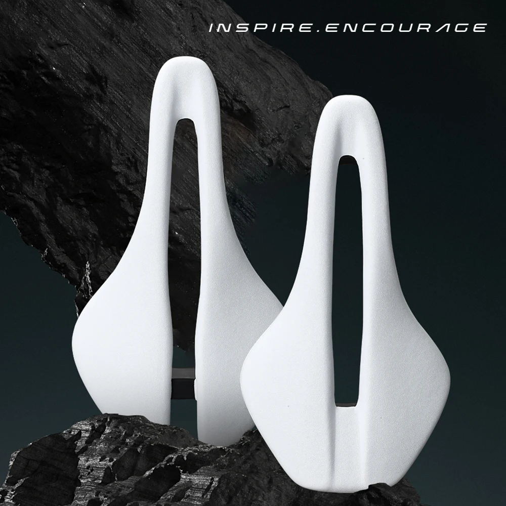 2025 RYET خفيفة كاملة الكربون سرج دراجة جلدية البيضاوي 7x9 مللي متر وسادة مقعد الدراجة الراحة تصميم مريح للطريق الجبلية الحصى