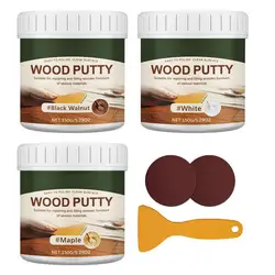 Wood Filler Exterior All-Purpose Exterior Wood Filler Wall Putty Hole Repair Professional Wood Hole Filler Stainable Wood Filler