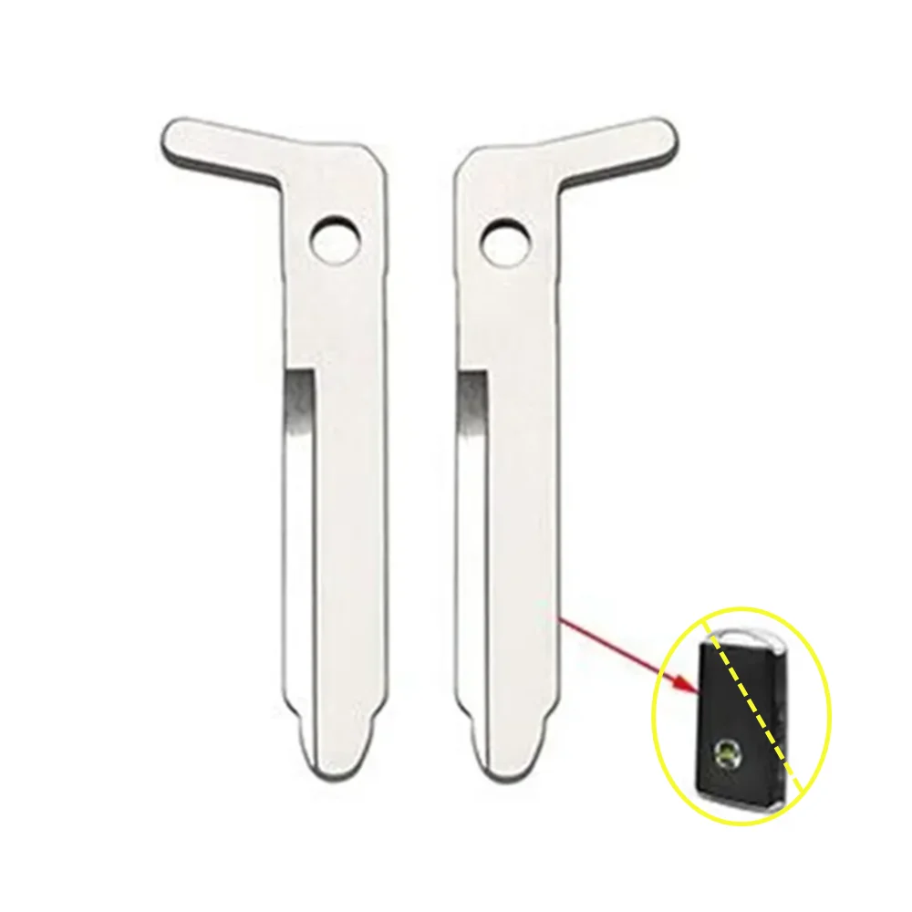 

2pcs/lot Replacement Insert Emergency Smart Card Key Blade for Mazda Axela M3 CX30 Insert Small Key Uncut