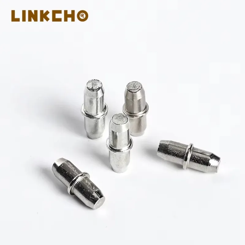 Wardrobe Hardware Adjustable Connections Shelf Support Invisible Pins with Screw Pin Brackets Pegs Metal Iron Zinc Plated