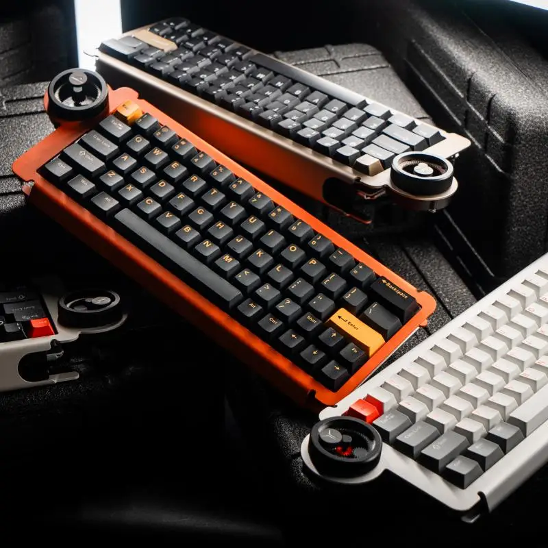 Angry Miao Dry Studio Ice Ring 63 RT Magnetic Switch Keyboard Wired Mechanical Keyboard 0.01mmRT 8000Hz Gaming Keyboards