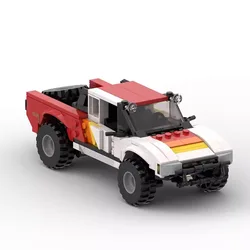 New in Technical Car Ivan Stewart's Toyotaed T100 Baja Truck Championed Vehicles Sets Creative Buildng Blocks Toys Kid Gift