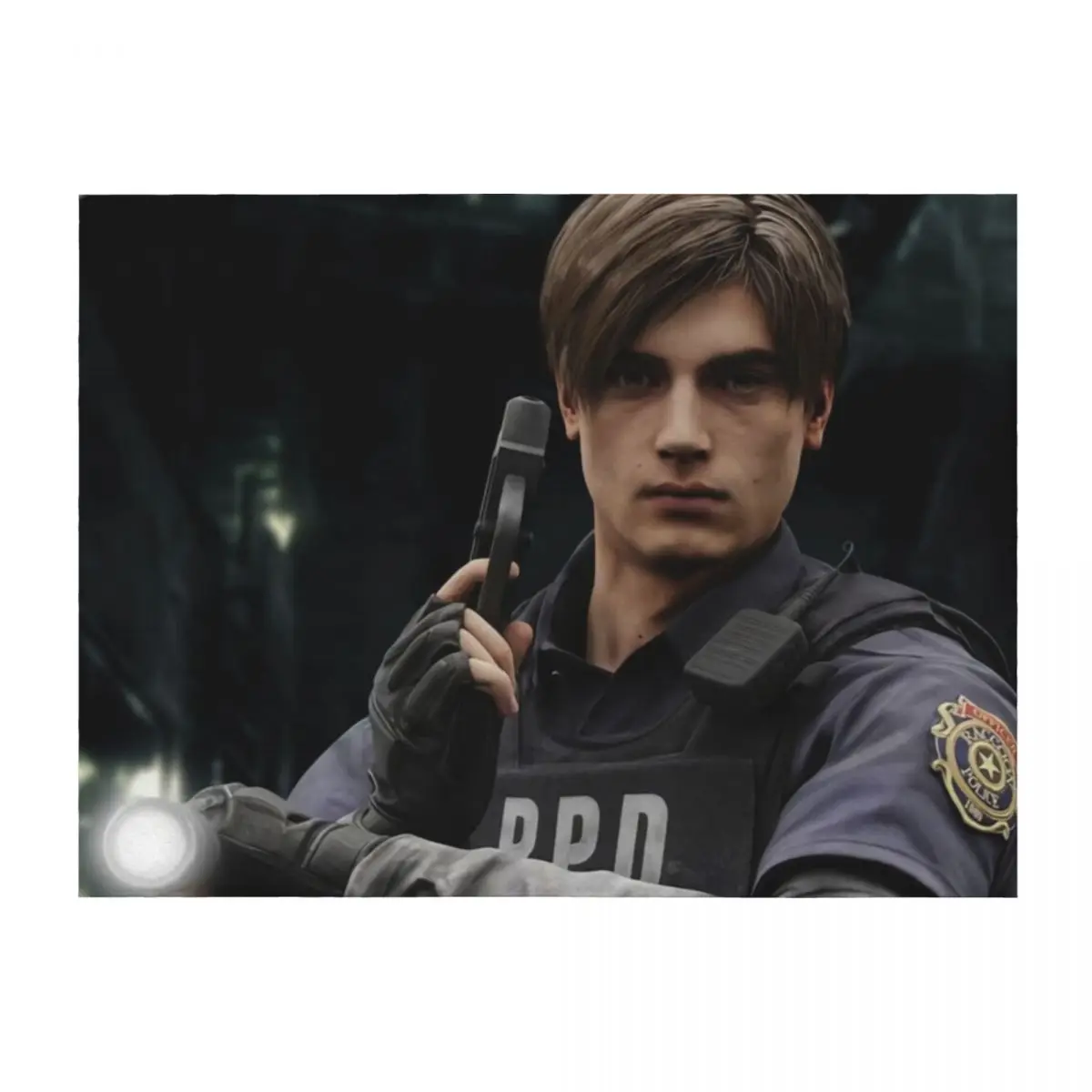 

Leon RPD Throw Blanket Moving Sofas for winter Plaid on the sofa Blankets