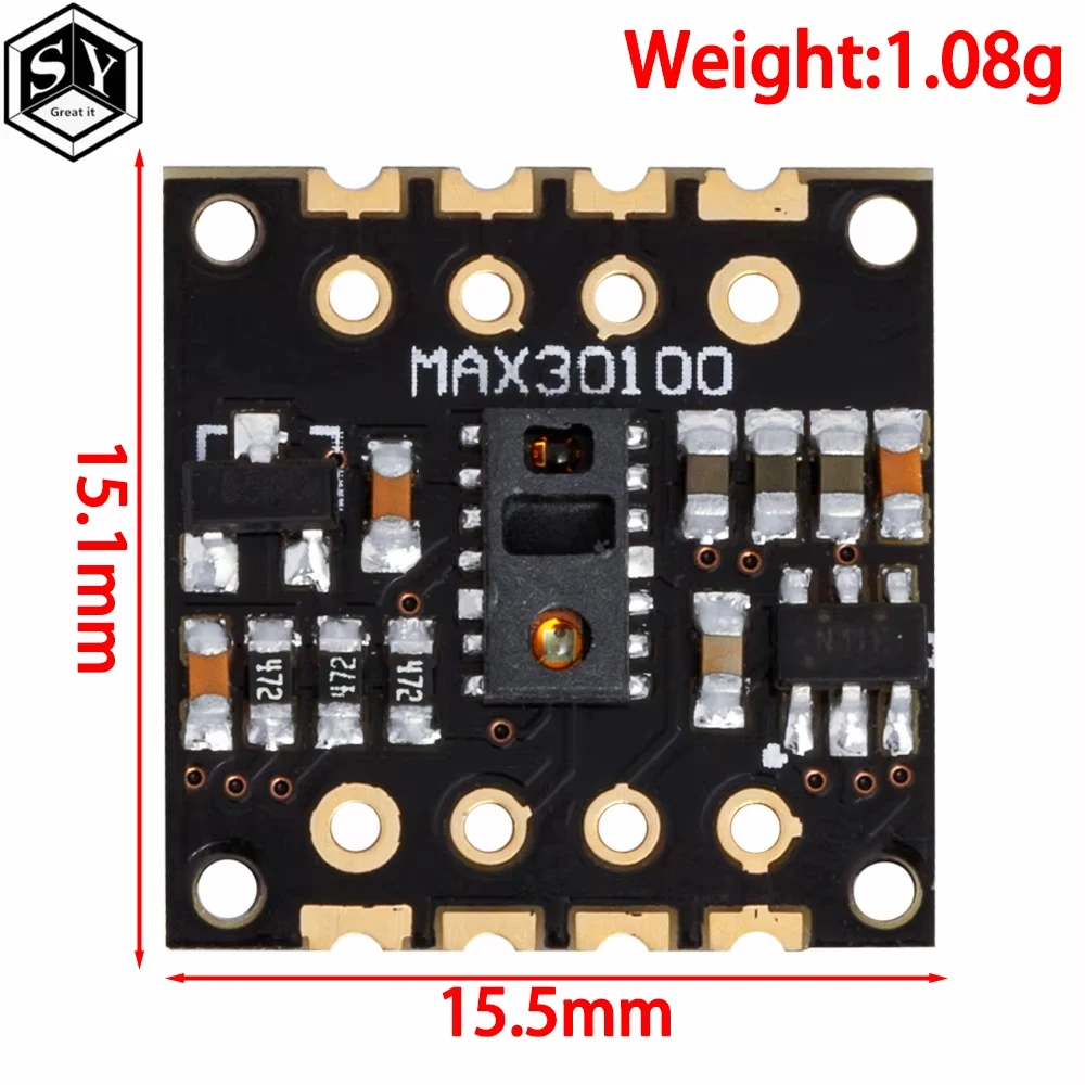 GY- MAX30102 Модуль датчика оксиметрии пульса и пульса