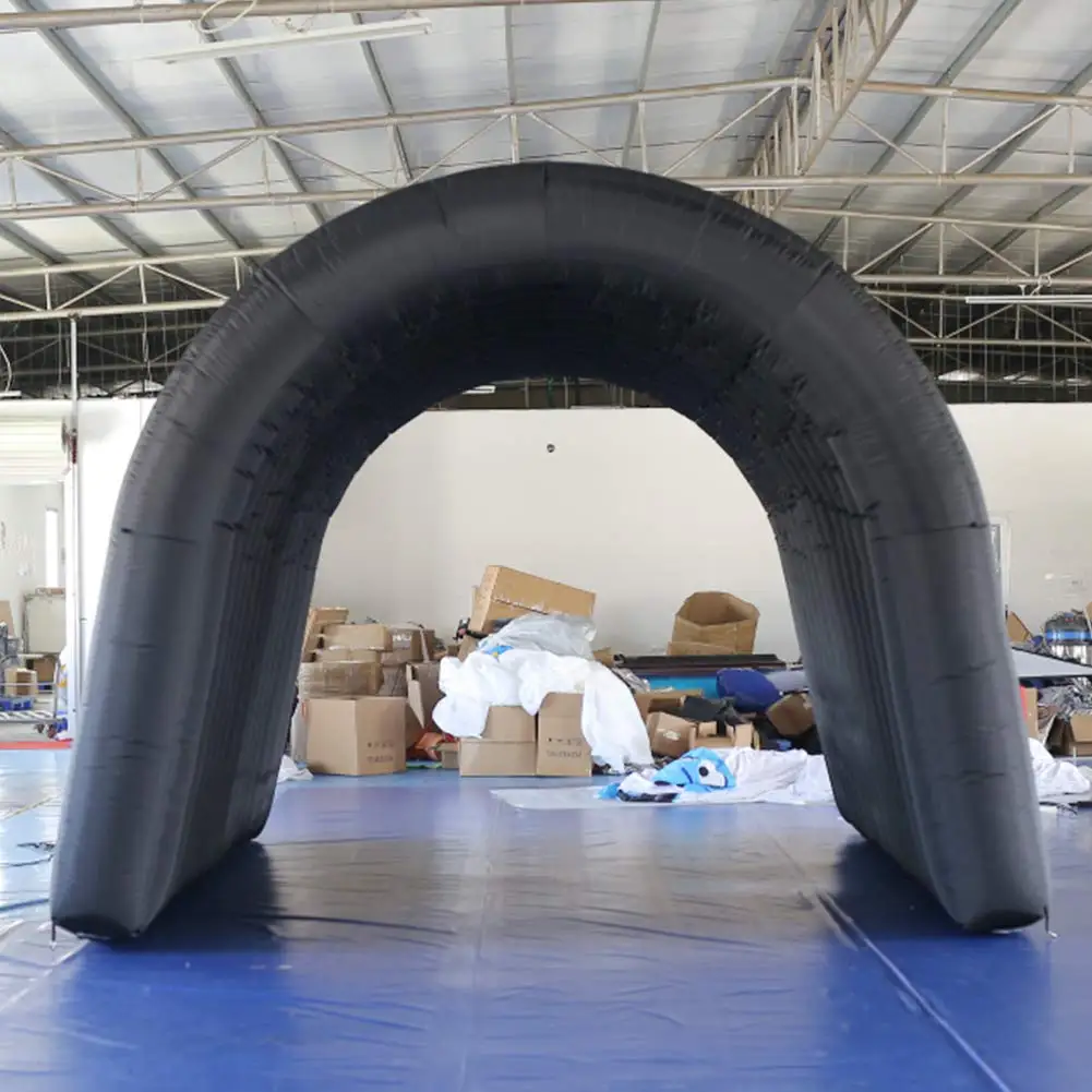 SAYOK Inflatable Tunnel Sports Tunnel Entrance Inflatable Tunnel Tent for Event Exhibition Promotion(5 x 3 x3 m,2 logo for free)