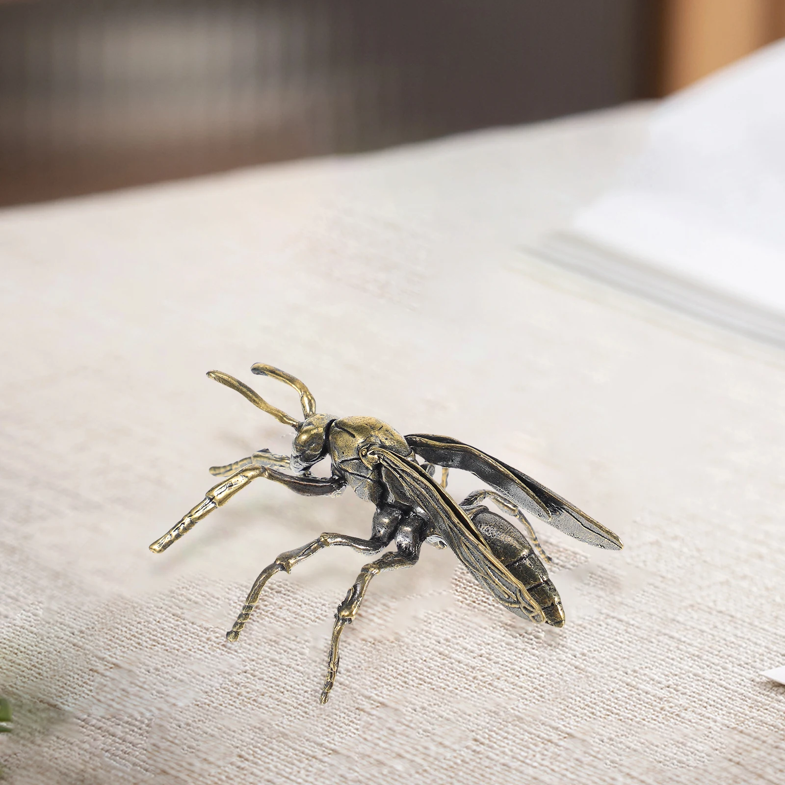 

2Pcs Decorations Exquisite Craft Compact Desktop Ornaments for Home Office Tea Ceremony Tabletop Vintage