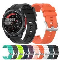22mm Silicone Band For Zeblaze Stratos 4 3 2 GPS Sport Watch Strap For Zeblaze GTS 3 GTR 3 Pro/Vibe 7 7 Pro 7 Lite Btalk 3 Plus