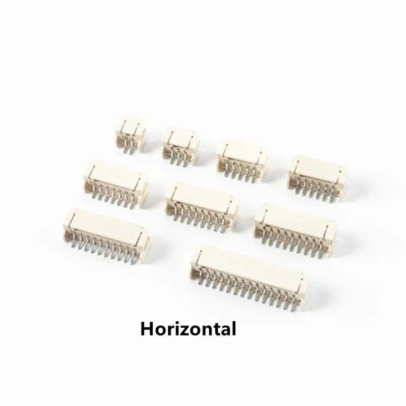 50/20Pcs JST PH2.0mm 2/3/4/5/6/7/8/9/10 Pin Horizontal Paste Vertical Patch Pin Holder SMT Connector 2.0MM Pitch Male SMD