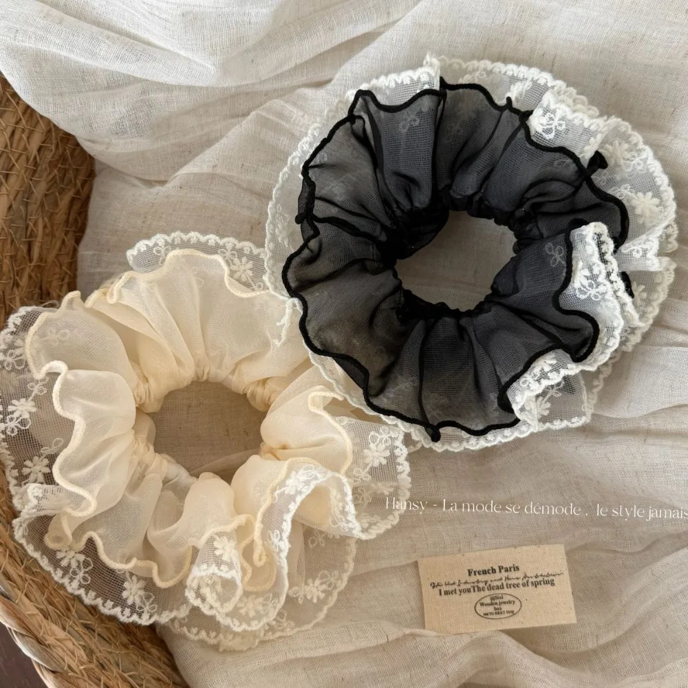 elastico-de-cabelo-elegante-com-renda-e-babado-em-tela-estilo-frances-para-mulheres-prendedor-de-rabo-de-cavalo-de-alta-qualidade