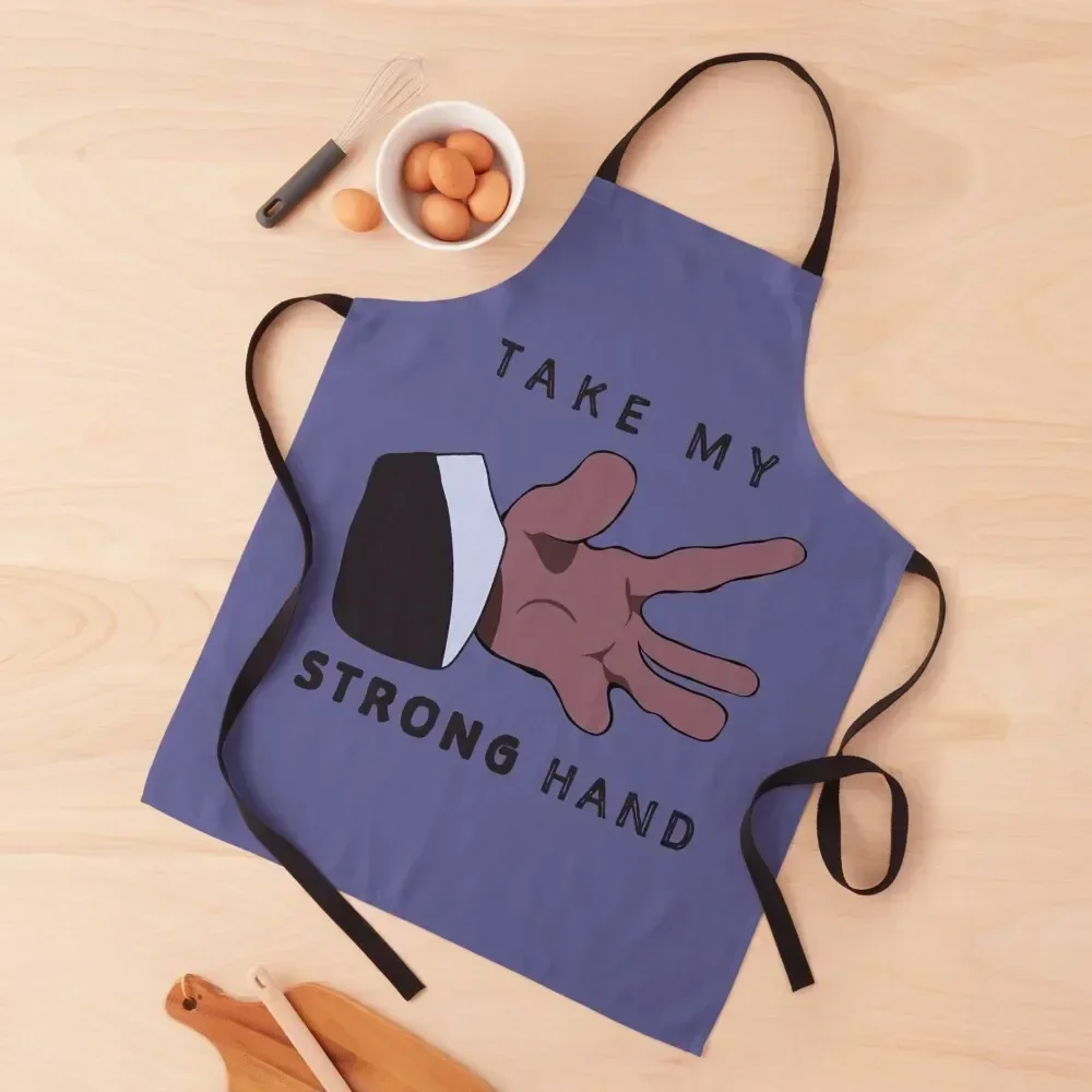 

Scary Movie - Take My Strong Hand Apron professional hairdresser Waterproof women kitchen item Children'S Apron