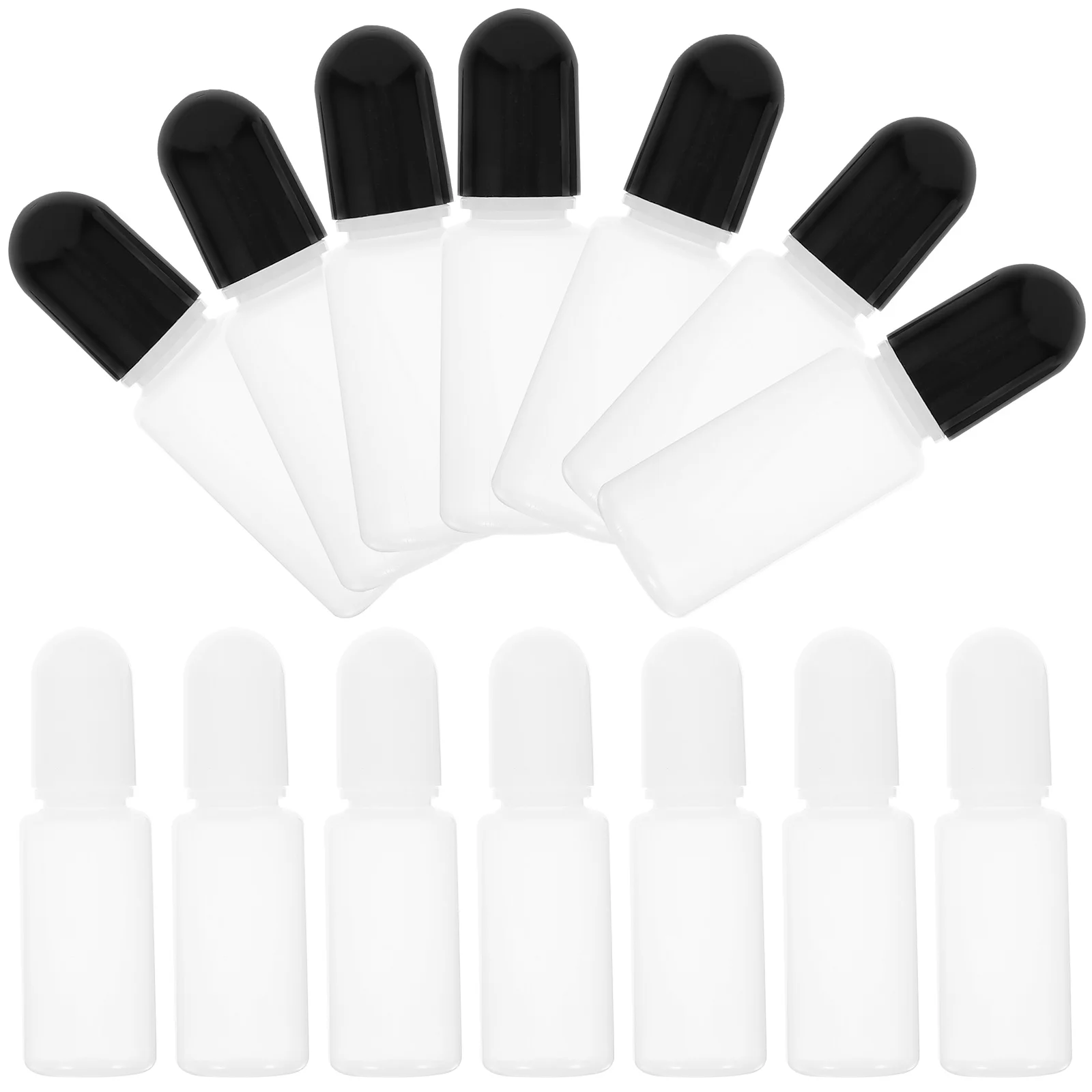 

20Pcs Empty Dropper Bottles Portable Small Squeezable Refillable Liquid Bottles for Essential Oils Travel Storage