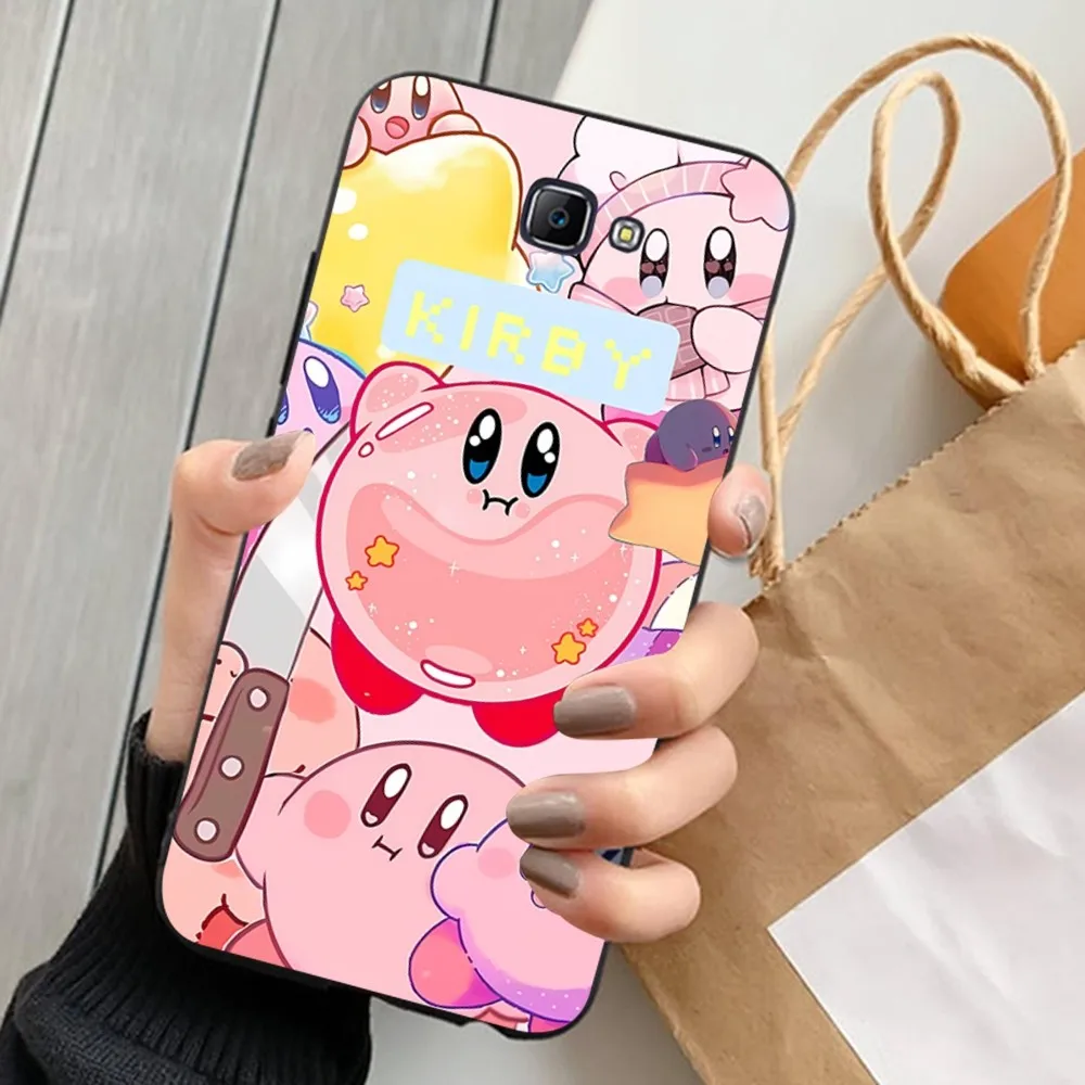 Cute Cartoon K-Kirby Mousepad For Samsung J 7 plus 7core J7 neo J6 plus prime J6 J4 J5 Mobile Cover